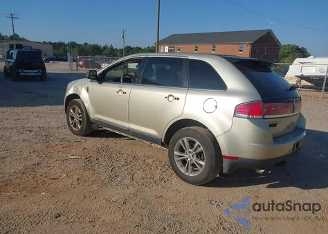 2010 Lincoln Mkx z USA, uszkodzony, nr VIN 2LMDJ6JC3ABJ12835